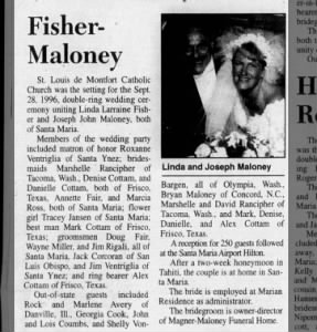Marriage of Fisher / Maloney